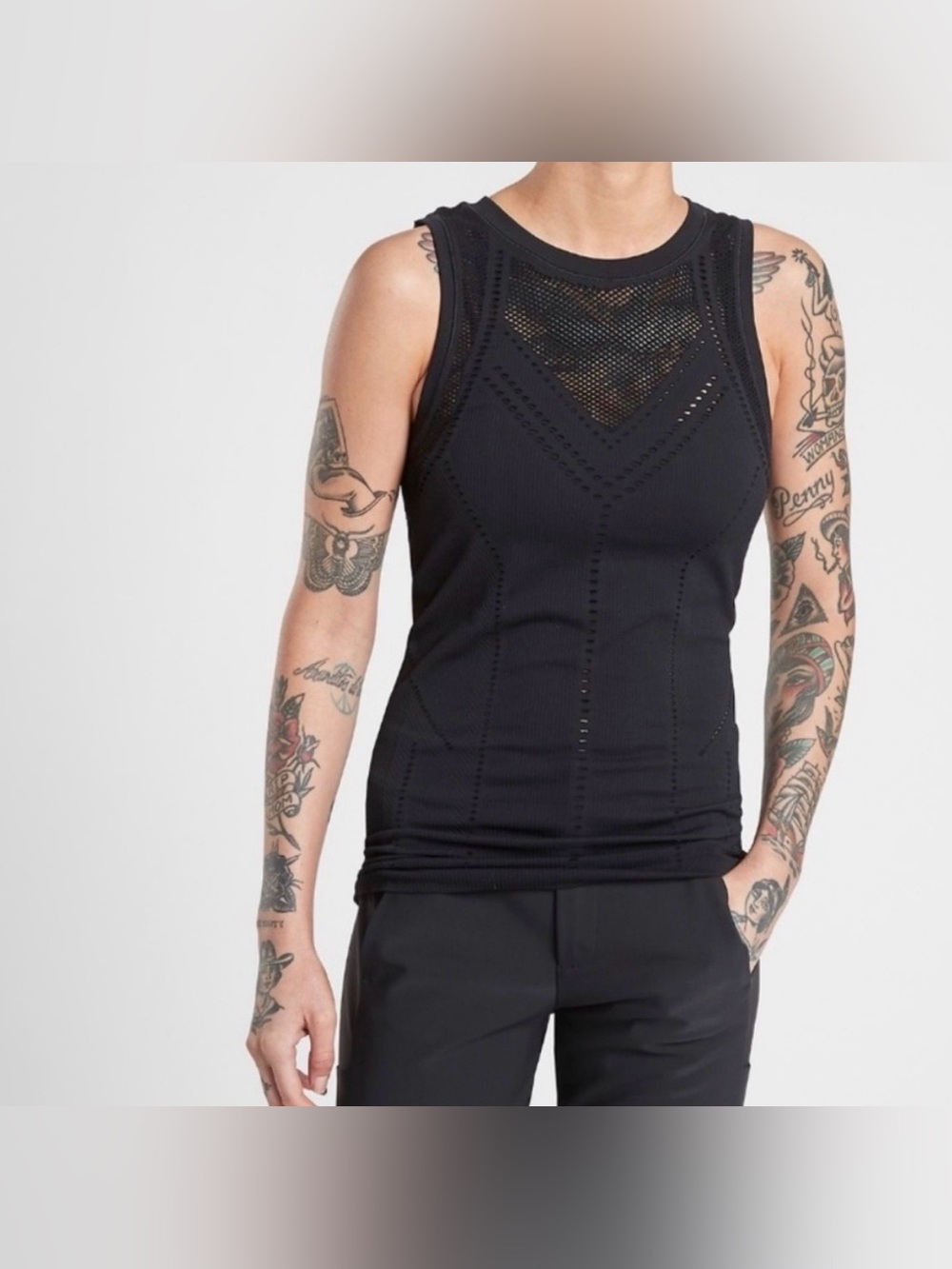 Athleta Oxygen Tank black size large